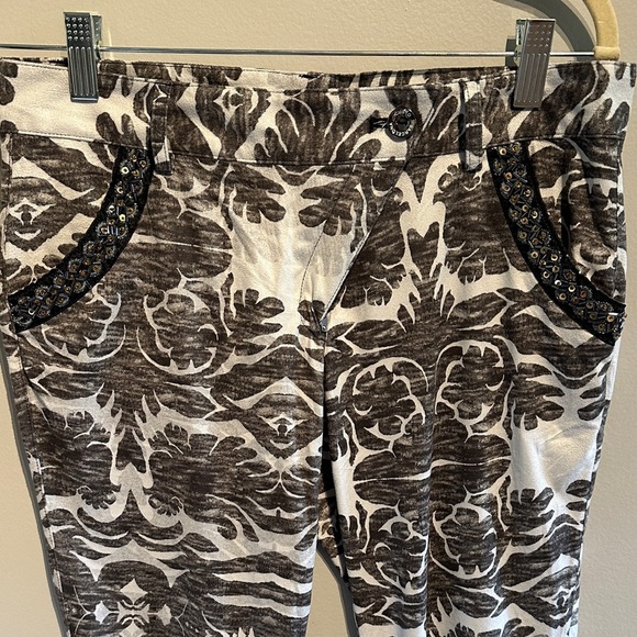 Custo Barcelona Black and White Skinny Pants - Picture 3 of 15